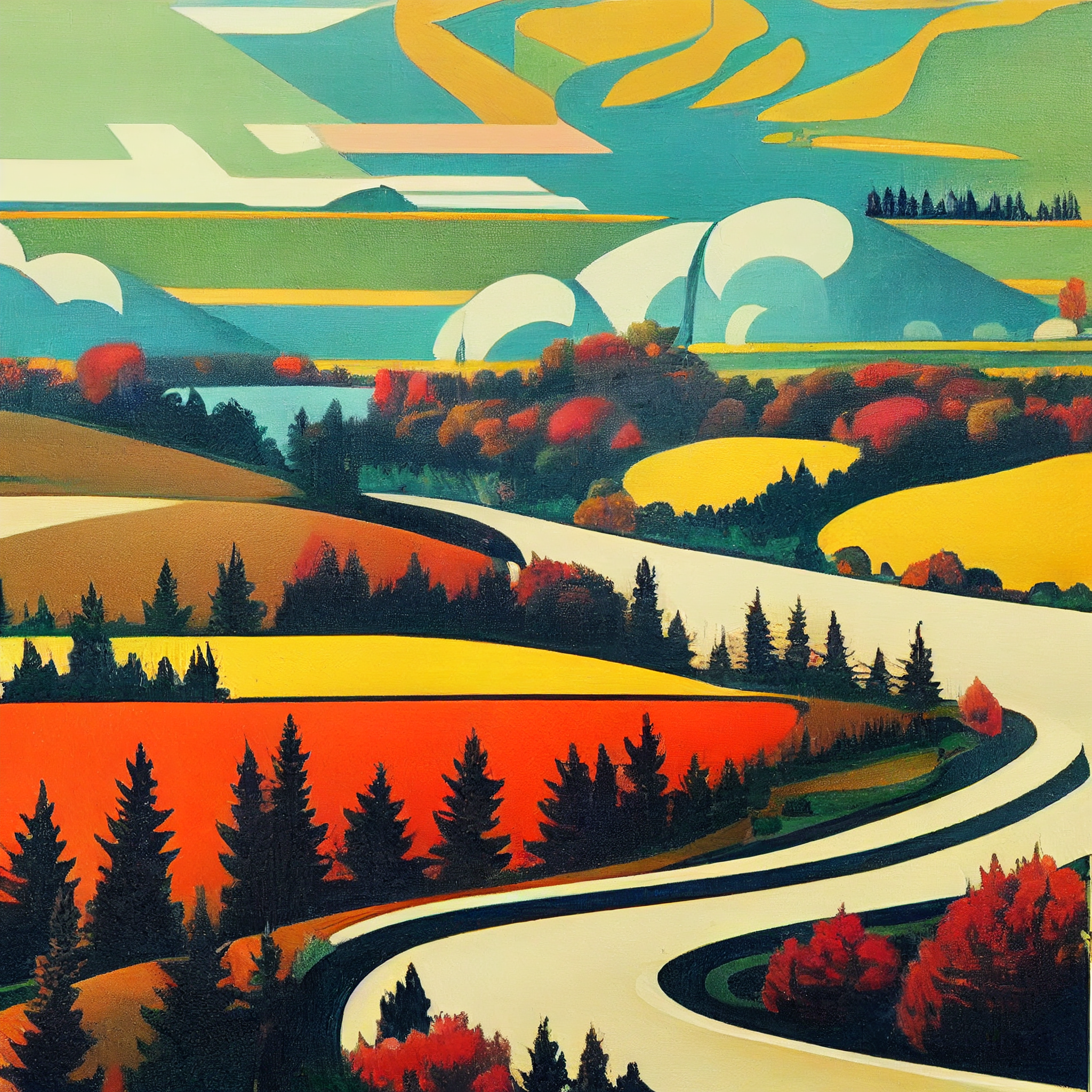 AI-generated artwork by Dylan Slagh
